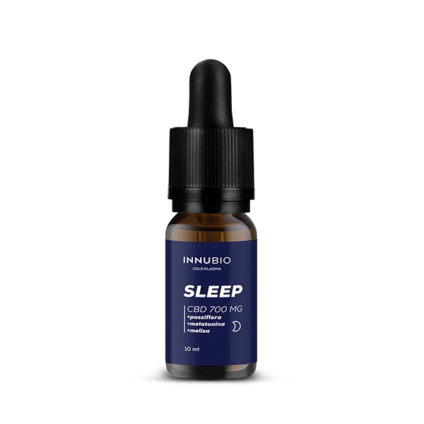 INNUBIO Sleep olejek konopny z passiflorą, melatoniną i melisą, 7% CBD, 10ml