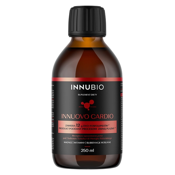 INNUBIO Innuovo Cardio 12 g ovo-fosfolipidów, magnez, zioła 250 ml