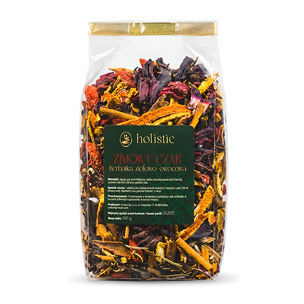 Zioła i grzyby: Centrum Zdrowia Holistic Herbatka Zimowy Czar ziołowo-owocowa 100g
